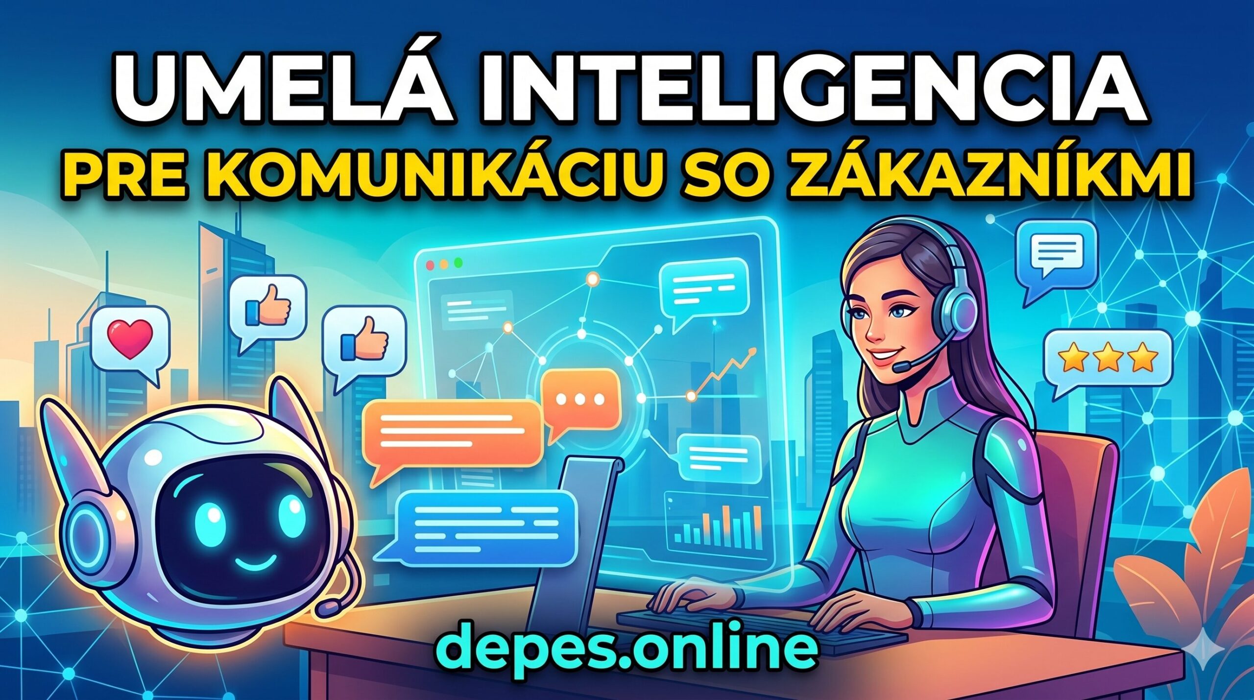 AI pre komunikáciu so zákazníkmi: odpovede, ponuky, recenzie a reklamácie