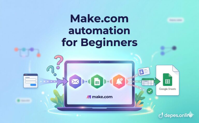 Make.com pre začiatočníkov: prvá automatizácia za 30 minút